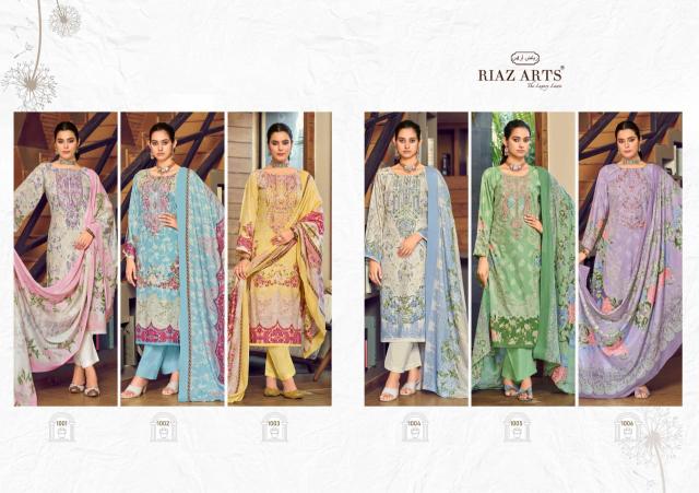 Riaz arts musafir 32 non catalouge dress materials wholesaler with the logo